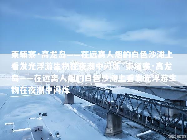 柬埔寨·高龙岛——在远离人烟的白色沙滩上看发光浮游生物在夜潮中闪烁_柬埔寨·高龙岛——在远离人烟的白色沙滩上看发光浮游生物在夜潮中闪烁